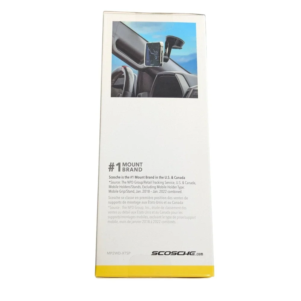 V2-N Scosche MAGICMOUNT Pro 2 Window/Dash Magnetic (Magsafe) Phone Mount - NEW